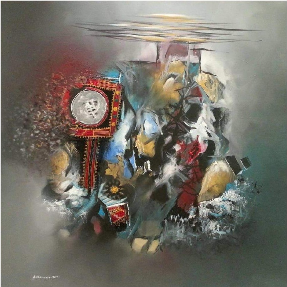 Ahmed Al Khazmari - Eclipsed Narratives - Abstract Art