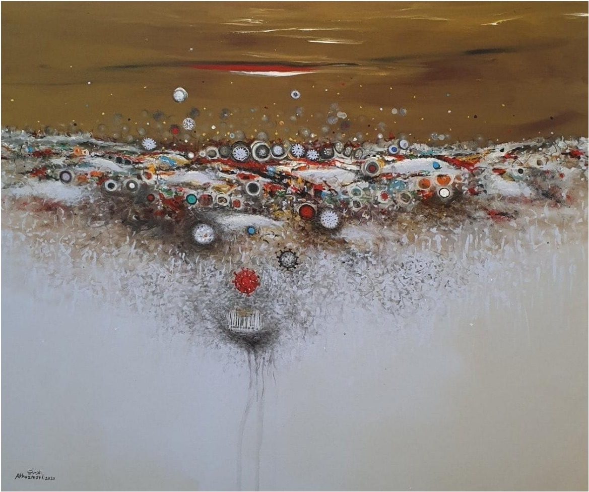 Ahmed Al Khazmari - The Mind's Eye - Abstract Art