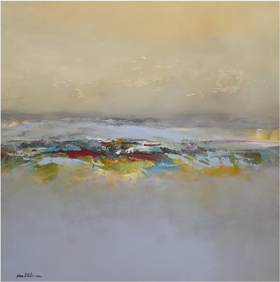 Ahmed Al Khazmari - Whispers of Light - Abstract Art