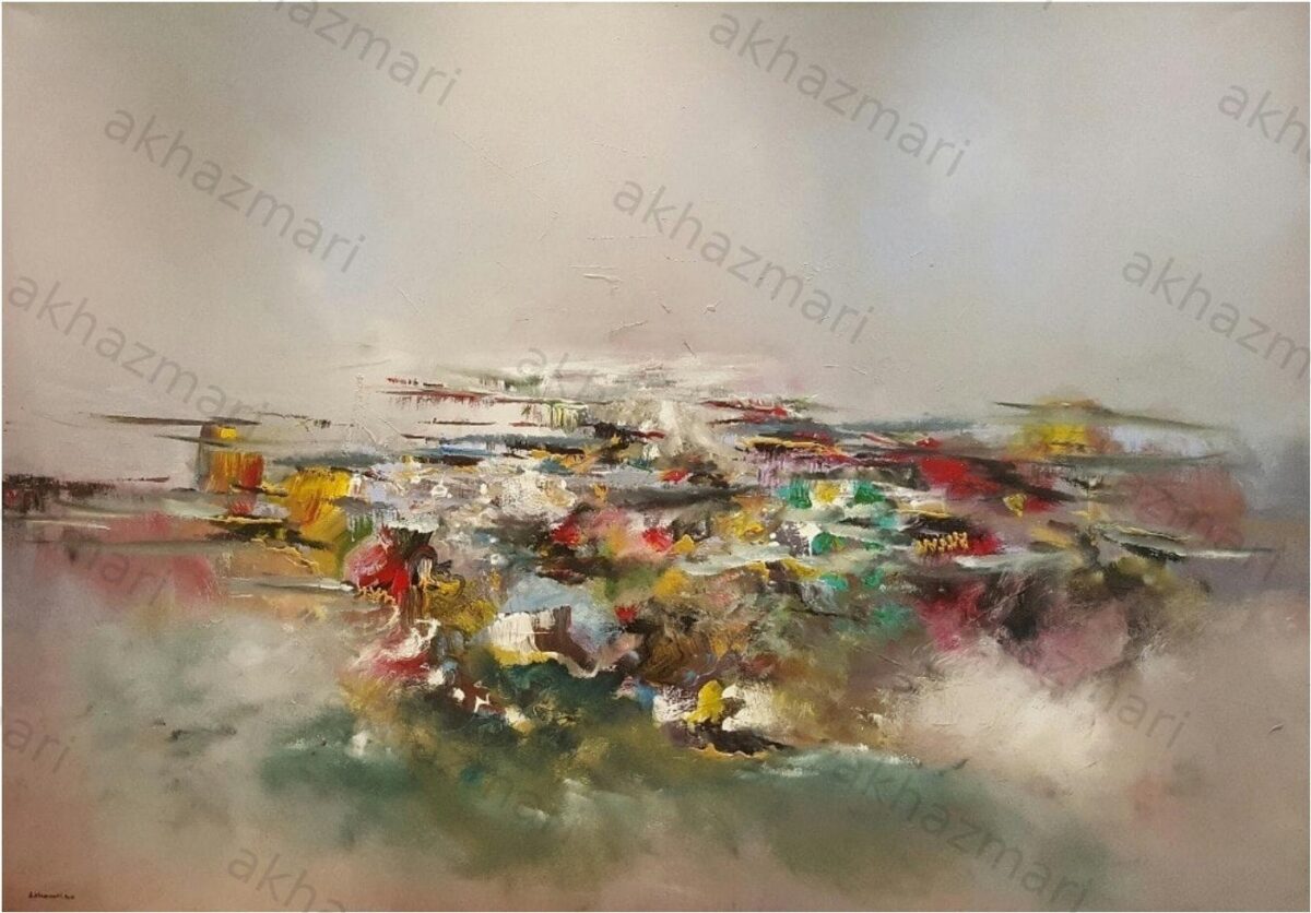 Ahmed Al Khazmari - Harmony in Chaos - Abstract Art
