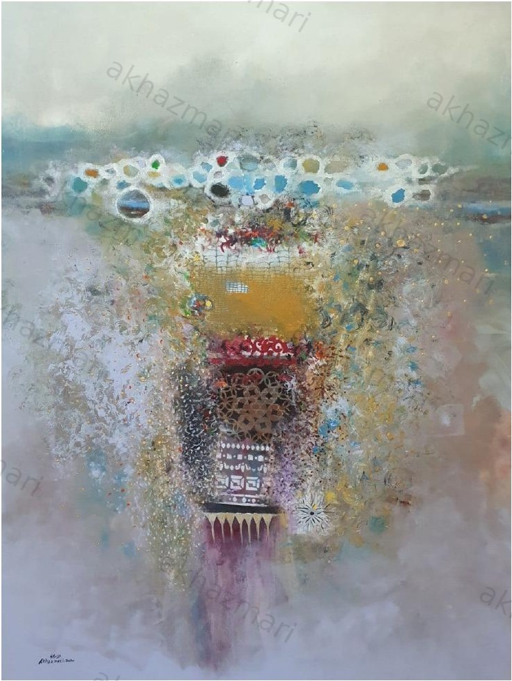 Ahmed Al Khazmari - Cultural Resonance - Abstract Art