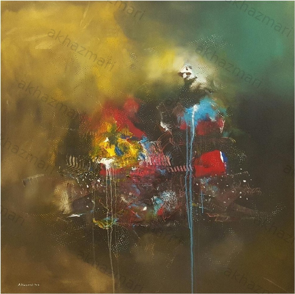 Ahmed Al Khazmari - Whispers of the Sublime - Abstract Art
