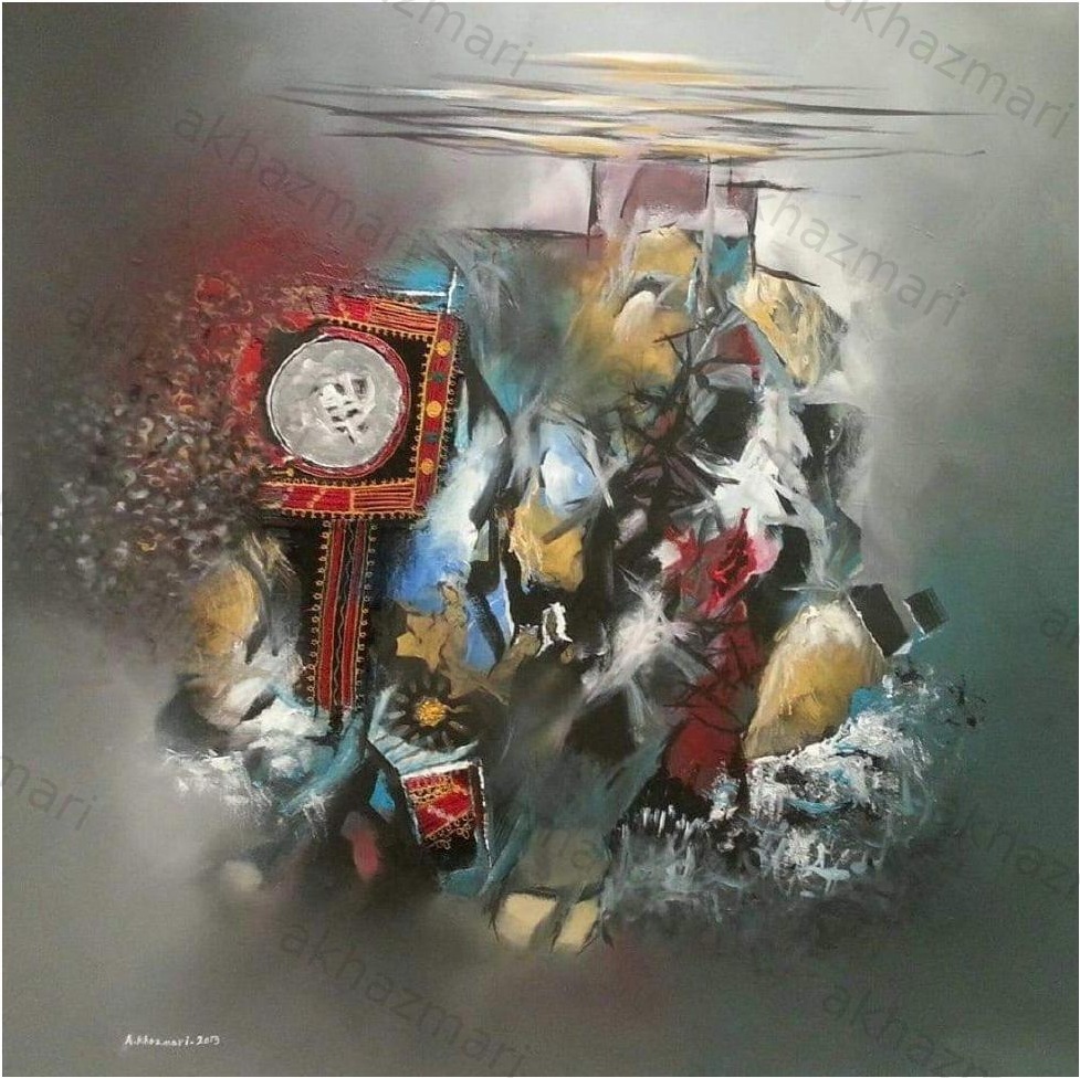 Ahmed Al Khazmari - Eclipsed Narratives - Abstract Art