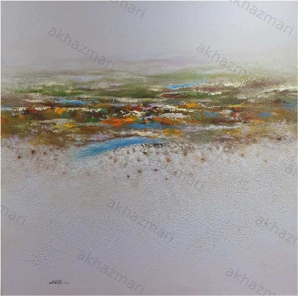 Ahmed Al Khazmari - Emerging Silence - Abstract Art