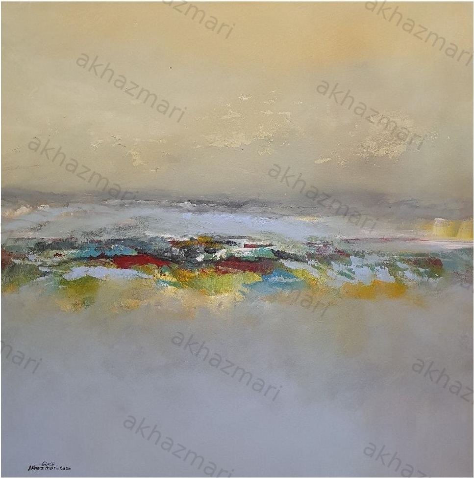 Ahmed Al Khazmari - Whispers of Light - Abstract Art