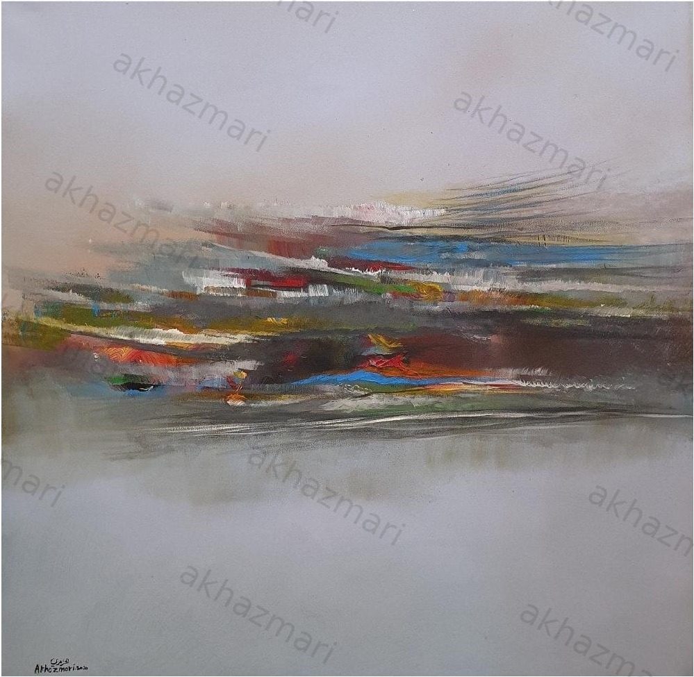 Ahmed Al Khazmari - Temporal Layers - Abstract Art