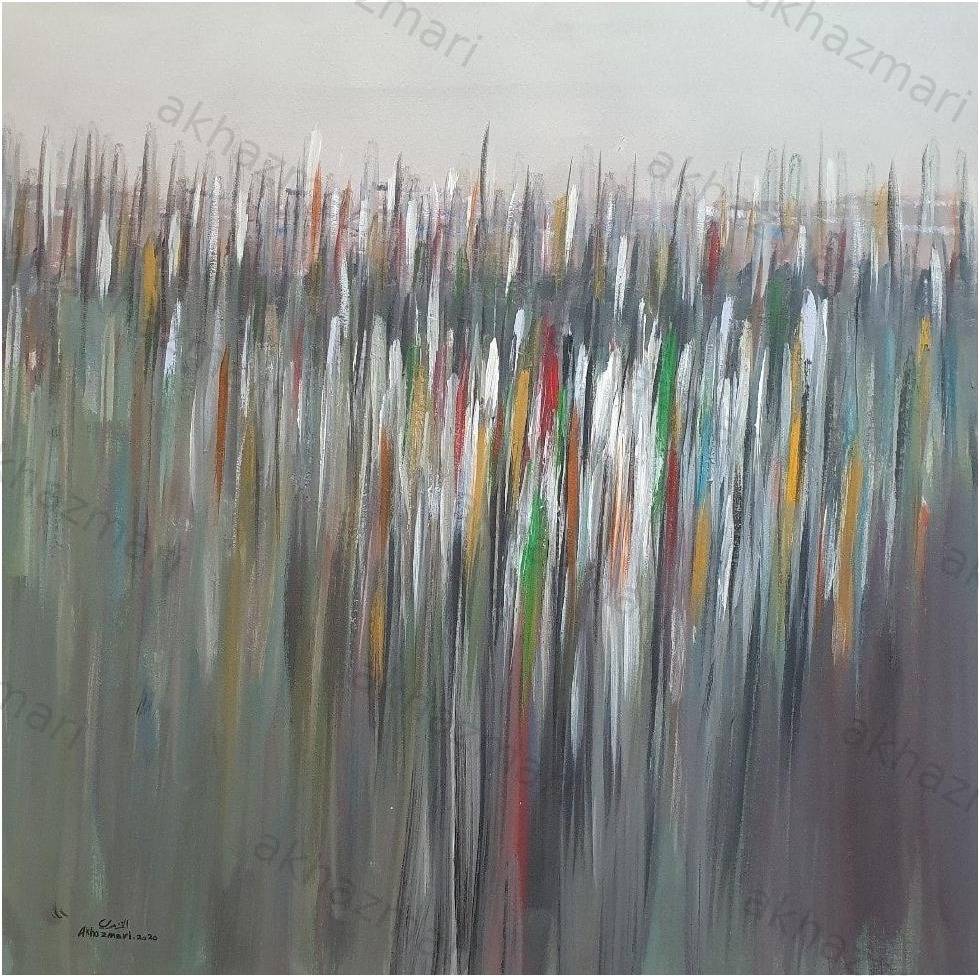 Ahmed Al Khazmari - Collective Vibrance - Abstract Art