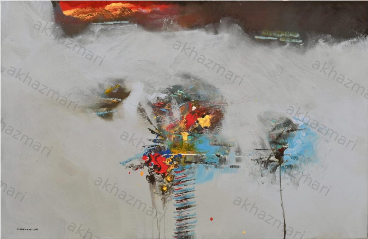 Ahmed Al Khazmari - Emergence from the Abyss - Abstract Art