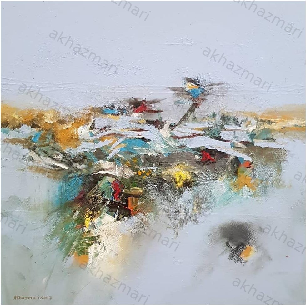 Ahmed Al Khazmari - Harmony in Disarray - Abstract Art